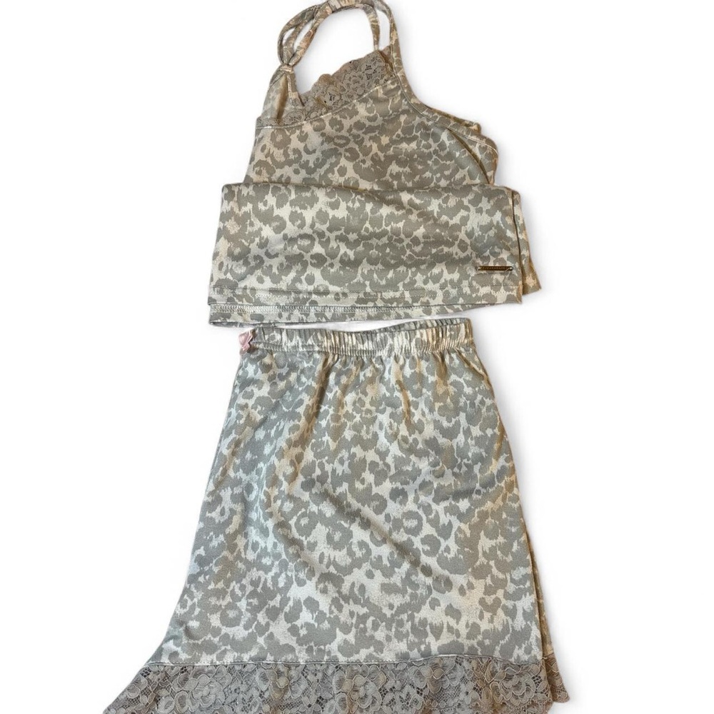 Leopard Print Pajama set